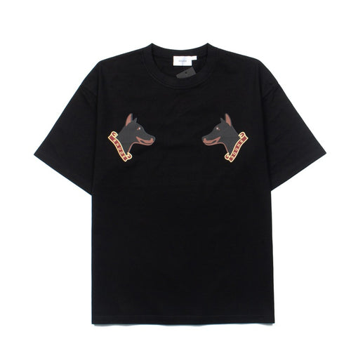 2026 American High Street Hip Hop Retro Flag Print T-shirt