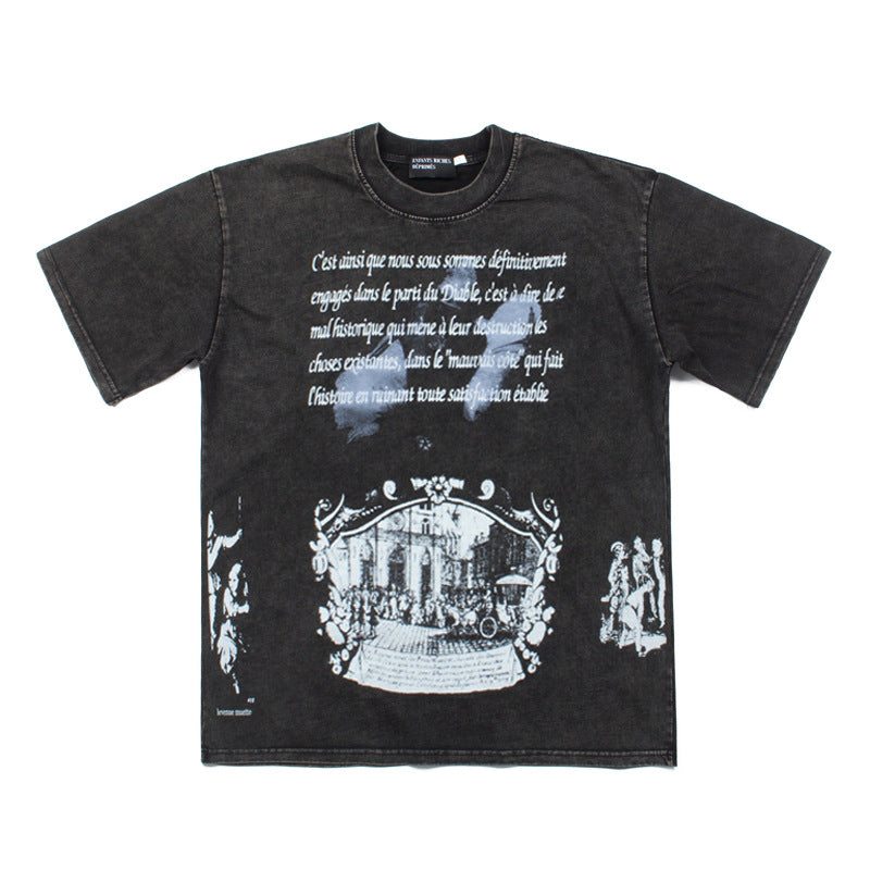 2026 American High Street Napoleon Letters and Carriage T-shirt