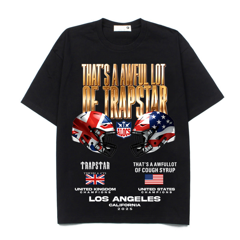 2026 American Style Spring/Summer New Short-sleeved Hip T-shirt