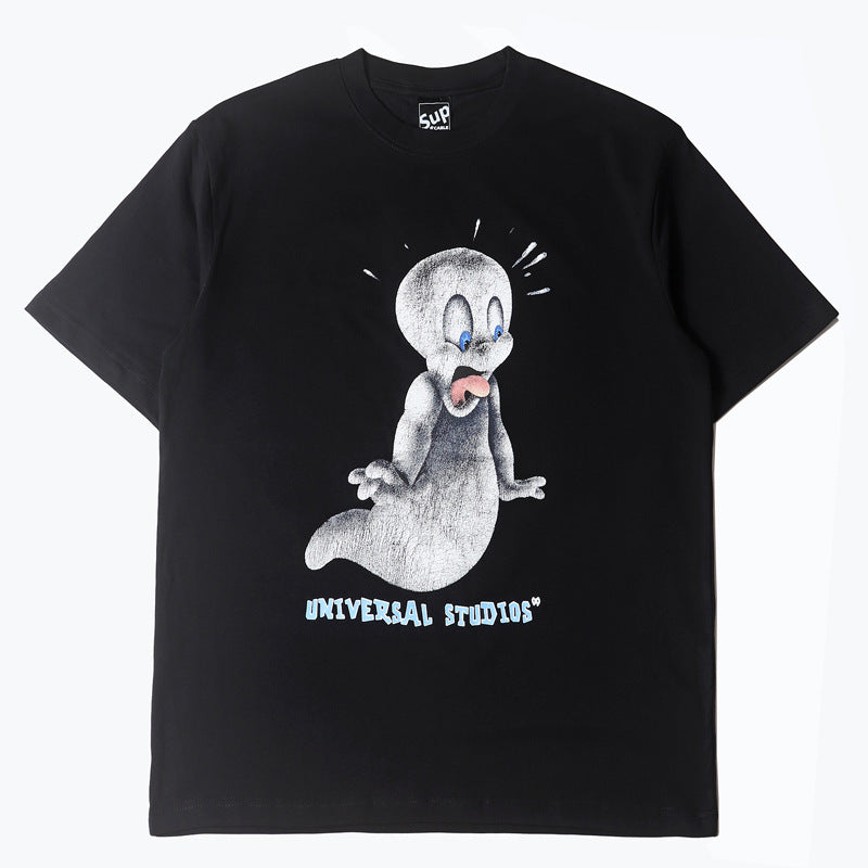 2026 American high street style new short-sleeved quirky T-shirt
