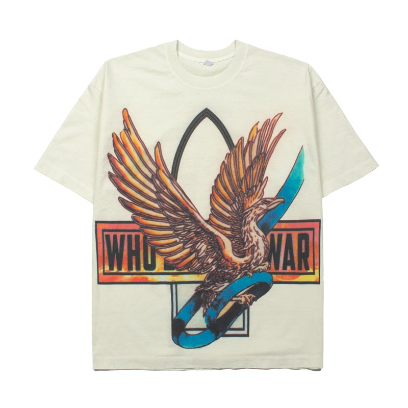 2026 American High Street Short-Sleeve T-Shirt for Men T-shirt