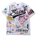 2026 American Graffiti Comic Hand-Painted Creative T-shirt