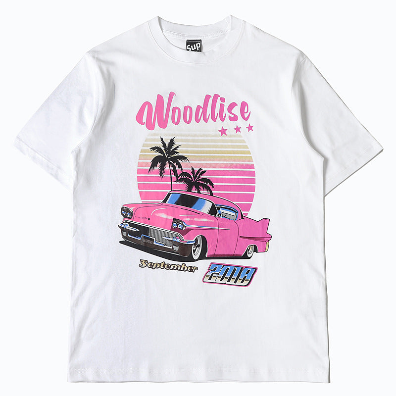 2026  American High Street New Style Short-sleeved T-shirt