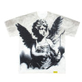 2026 American High Street Angel Print Distressed Wash T-shirt