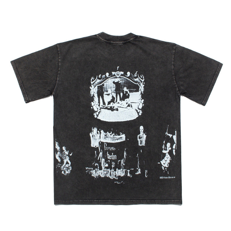 2026 American High Street Napoleon Letters and Carriage T-shirt