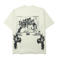 2026 American High Street Washed Distressed Retro Portrait T-shirt