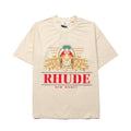 2026 American High Street Hip Hop Retro Flag Print T-shirt