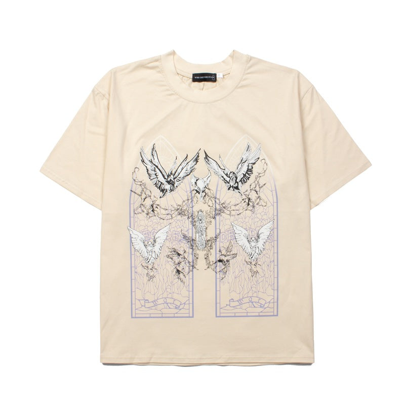2026 American High Street Hip Hop Street Style Firefly T-shirt