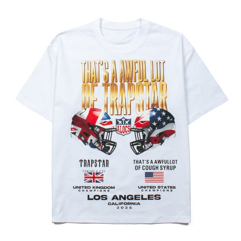 2026 American Style Spring/Summer New Short-sleeved Hip T-shirt